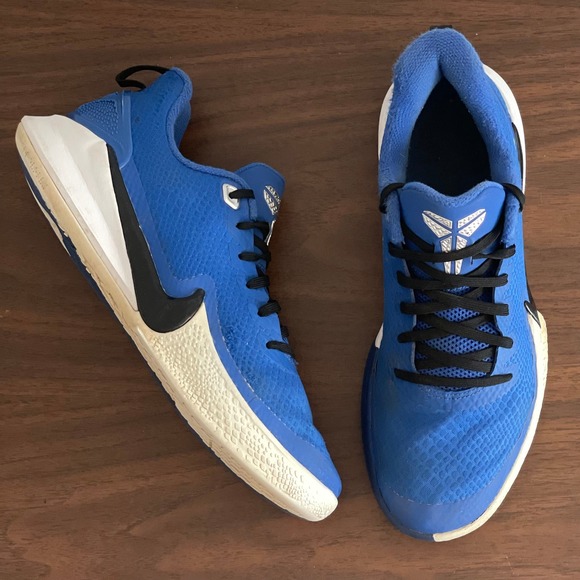 Nike Mamba Focus TB Mens 7.5 Game Royal Kobe Low Basketball Shoes - Picture 1 of 11